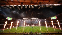 VIP hospitality experience at England v Australia Autumn Nations Cup, featuring a lively rugby atmosphere and champagne re...