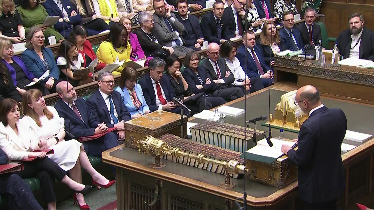 National security adviser Jonathan Powell has been urged to appear before MPs in public to answer questions on the collapsed Chinese spy case. House of Commons/UK Parliament/PA Wire