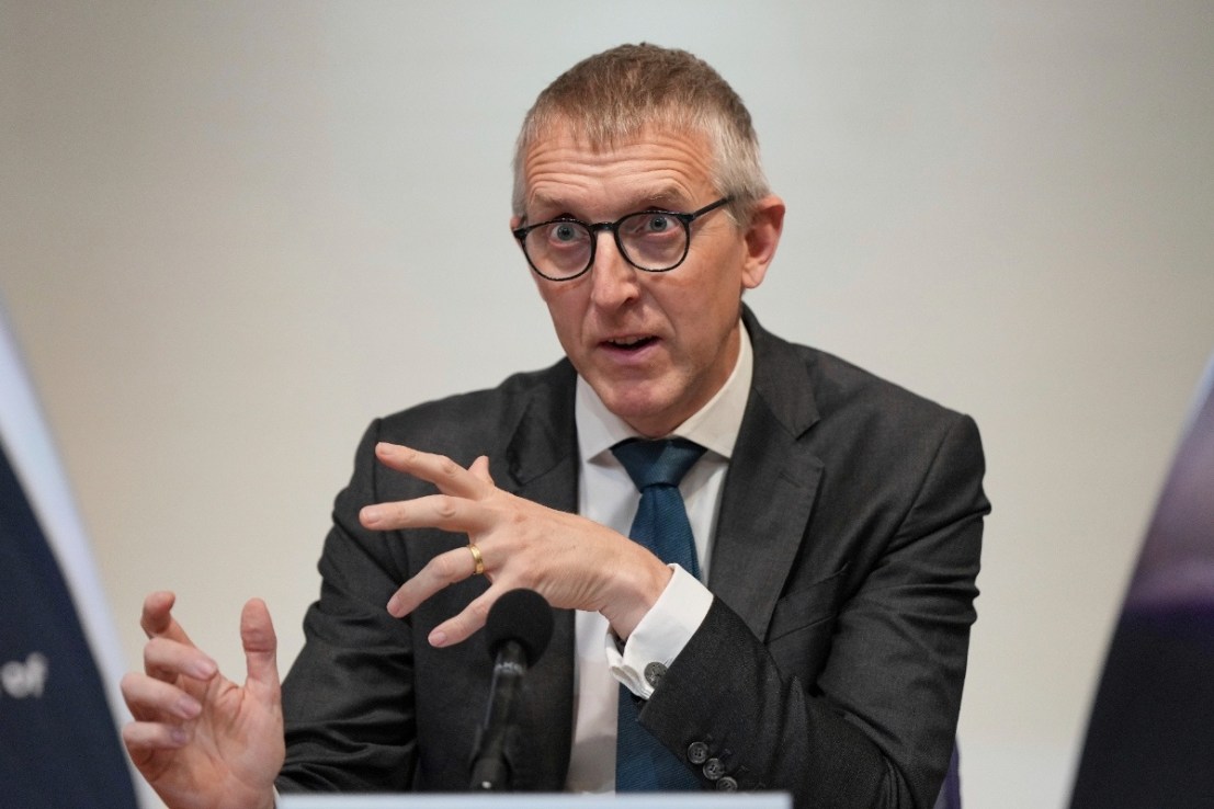 Sam Woods will step down from his role at the PRA in June 2026.