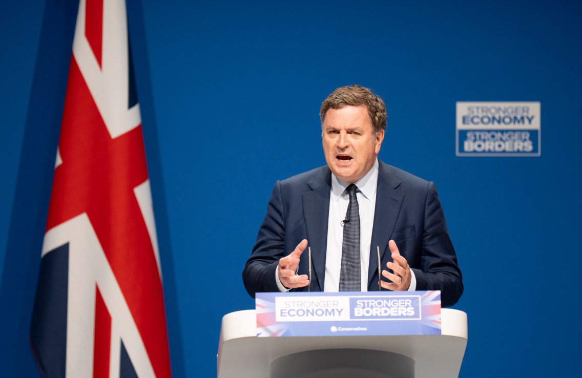 Shadow Chancellor Mel Stride said he would raise income taxes if he were in Rachel Reeves’ current position. 
Danny Lawson/PA Wire
