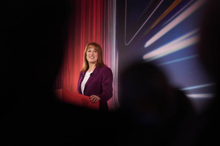 Breaking news update with a focus on global events, featuring a visually engaging scene from a bustling cityscape