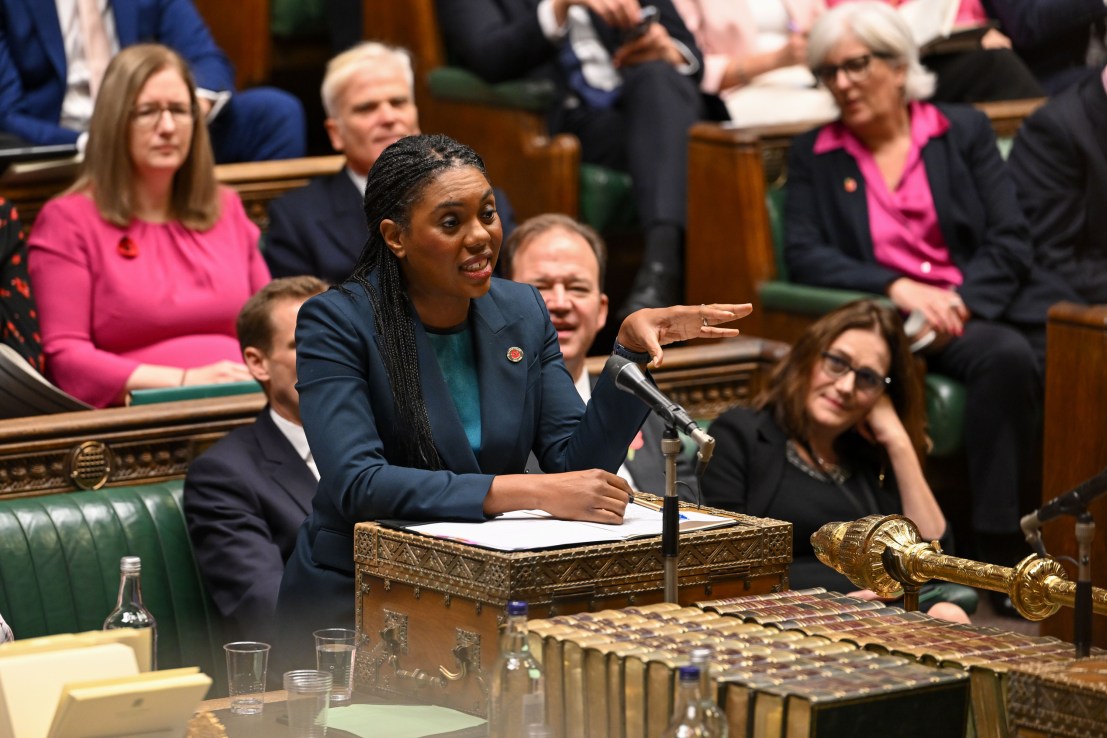 Conservative Party leader Kemi Badenoch. Photo credit: House of Commons/PA Wire 