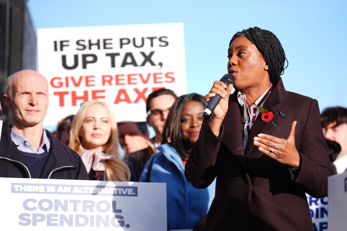 Kemi Badenoch has put pressure on Rachel Reeves. James Manning/PA Wire