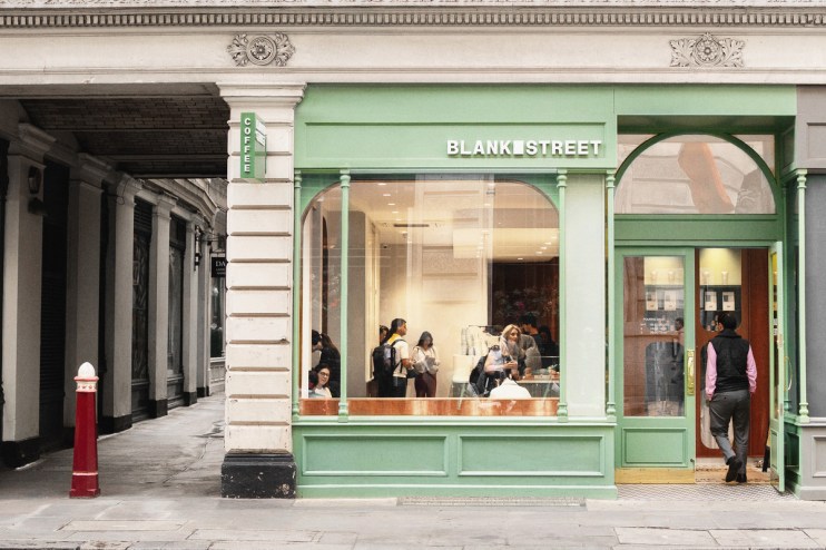 Blank Street's Gracechurch location. Credit: Blank street
