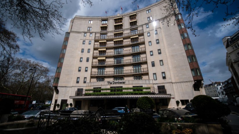 The group behind the five-star London hotel The Dorchester has returned to profit. (Photo by Chris J Ratcliffe/Getty Images)