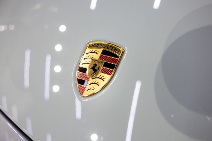 Profit at the UK arm of Porsche fell in 2024. (Photo by Elke Scholiers/Getty Images)