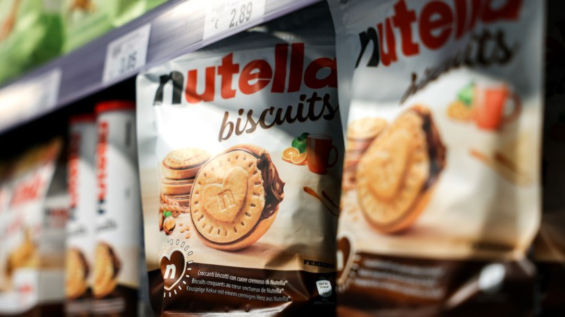 Getty Images logo displayed on a screen in a business setting, highlighting its role in media and digital content services