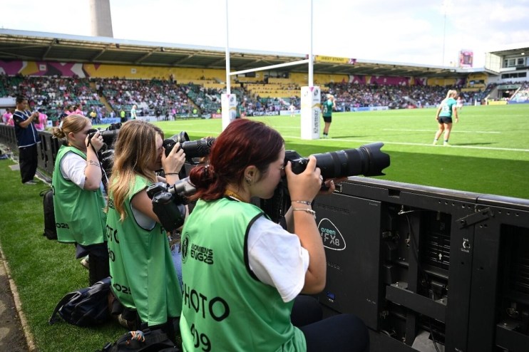 Getty Images and Shutterstock logos displayed side by side, representing a collaboration in the visual content industry.