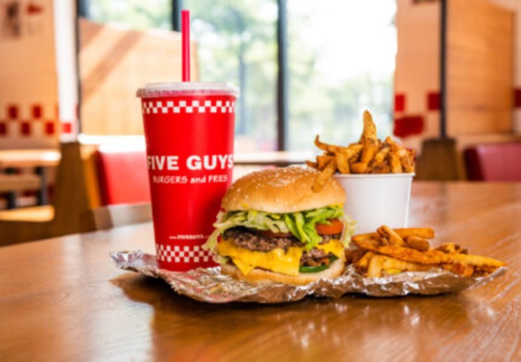 Sales at the European arm of Five Guys rose in 2024.