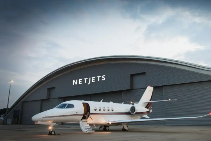 NJE Marketing Farnborough office exterior showcasing modern architecture and company branding in a business district setting