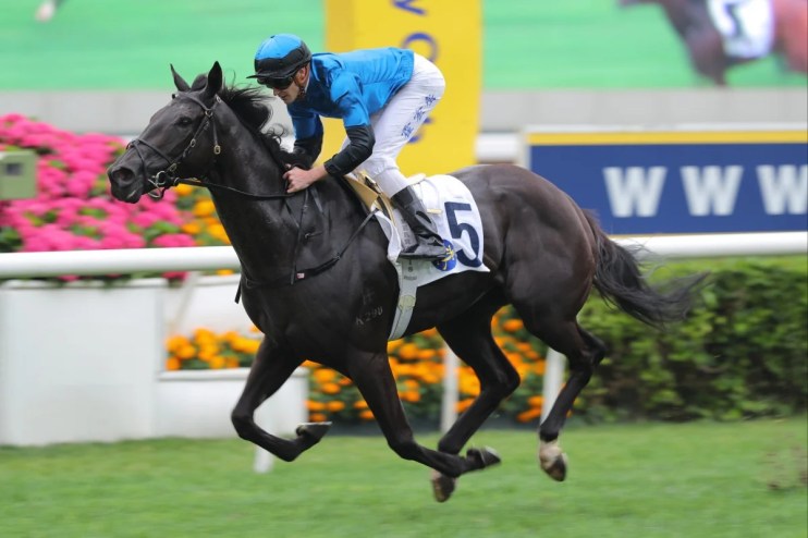 Breaking news event with gathered crowd outside modern building, capturing moment of significant public interest