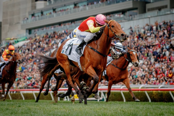 Breaking news banner with headline, date, and publication details on a business news website, highlighting latest updates.