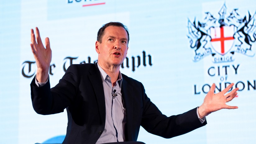 Breaking news event with a focus on a significant financial development impacting global markets