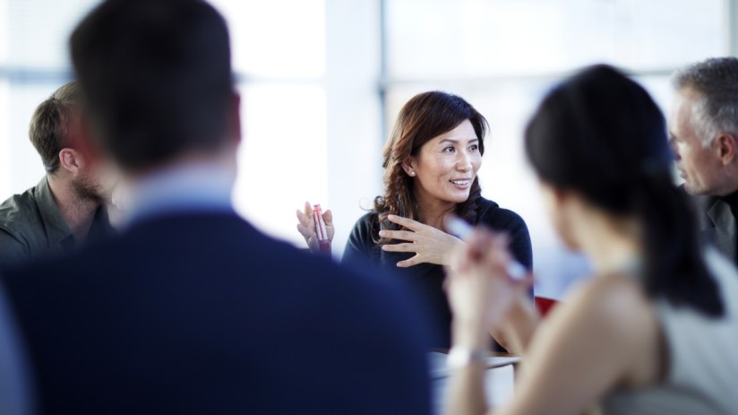 Stock market trends graph with upward trajectory on digital screen displaying financial data and growth indicators