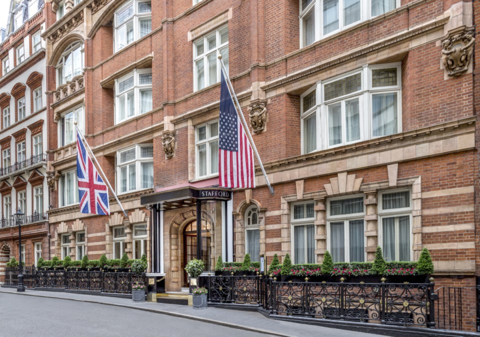 The Stafford London Hotel elegant exterior showcasing classic architecture and luxury in a prestigious city location