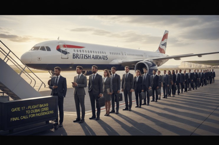 Skyline of Dubai symbolizing emigration and brain drain trends affecting the citys talent pool and economic landscape