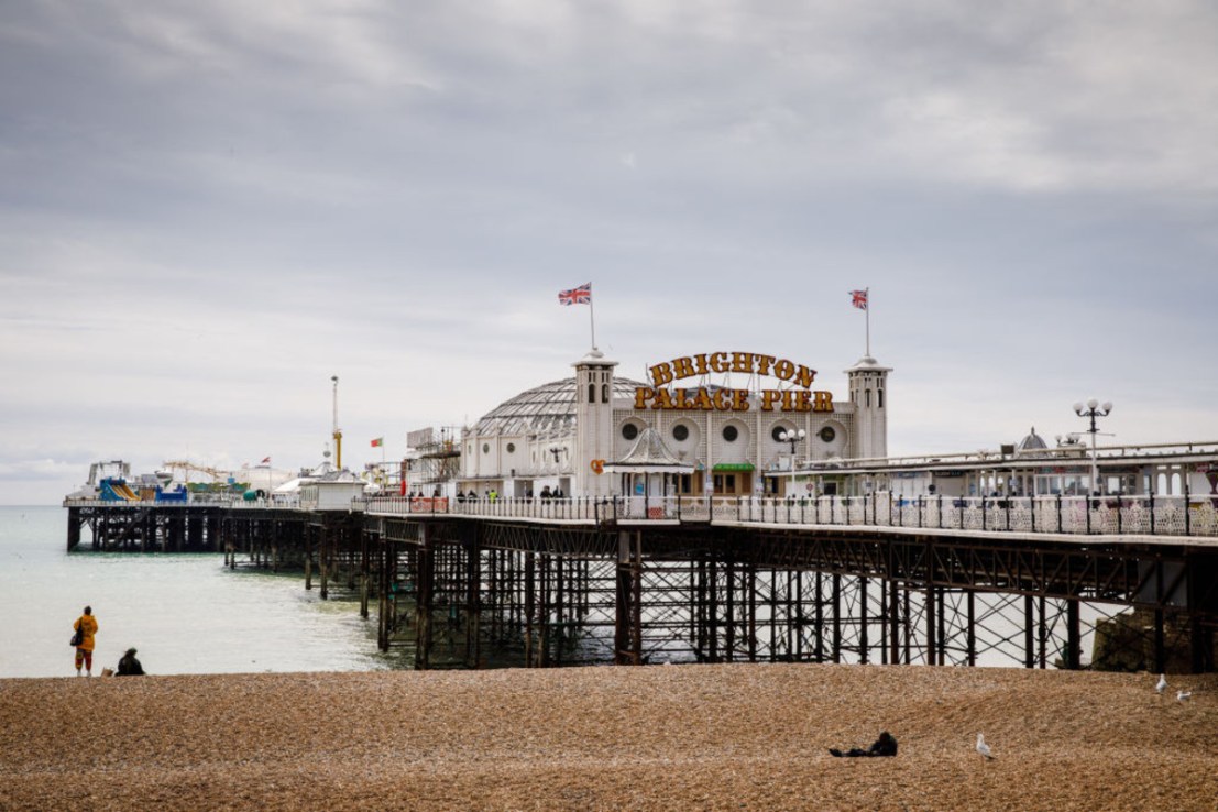 Brighton Pier is 126 years old. Credit - Getty.