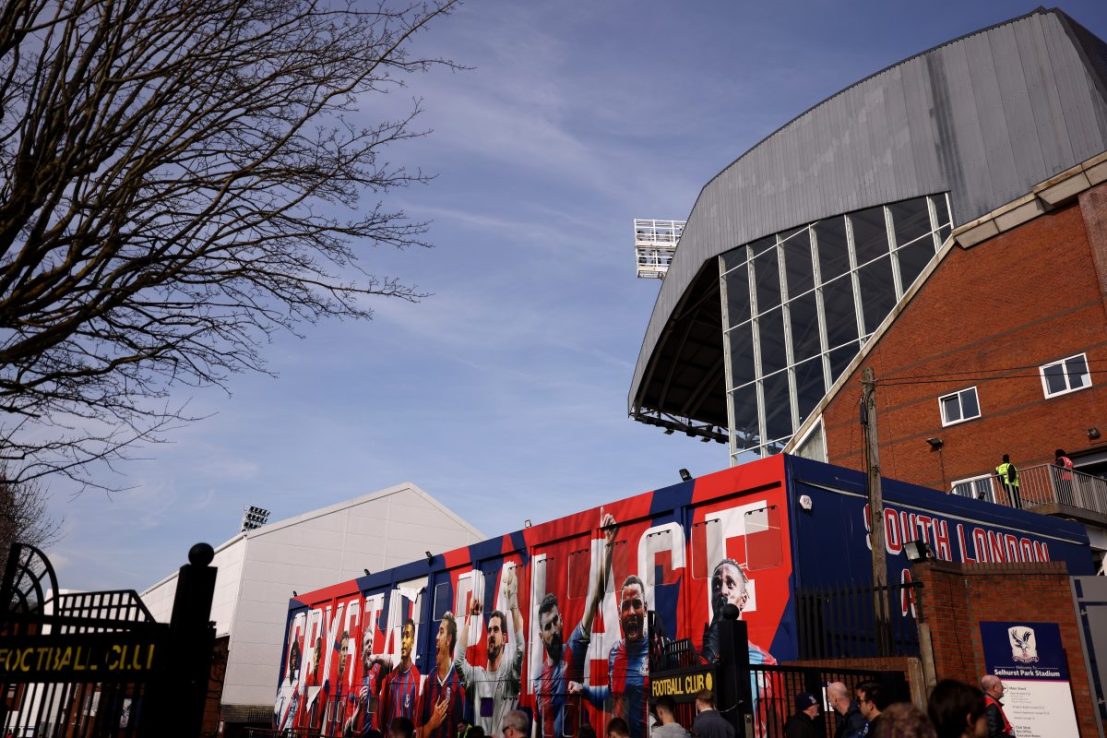 Selhurst Park has not hosted international football since 2002