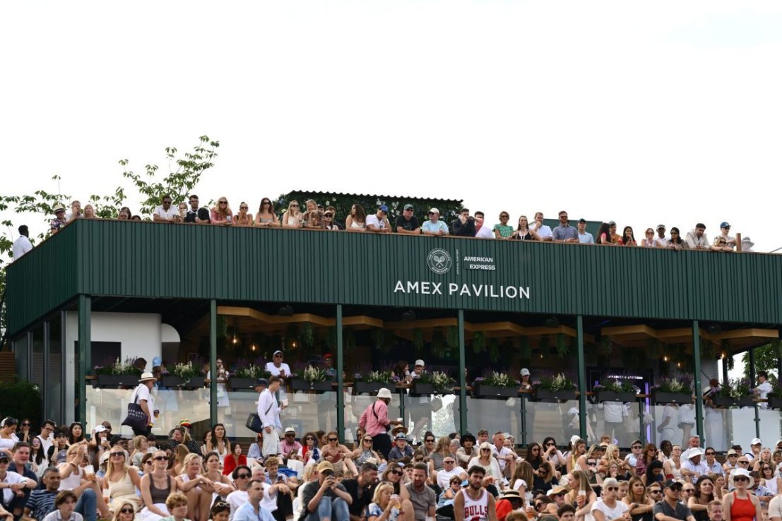 American Express sports sponsorships include Wimbledon, the US Open and Brighton and Hove Albion