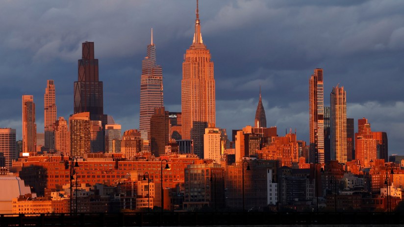 Getty Images banner with logo and company branding on a digital display at a media event, showcasing vibrant corporate vis...