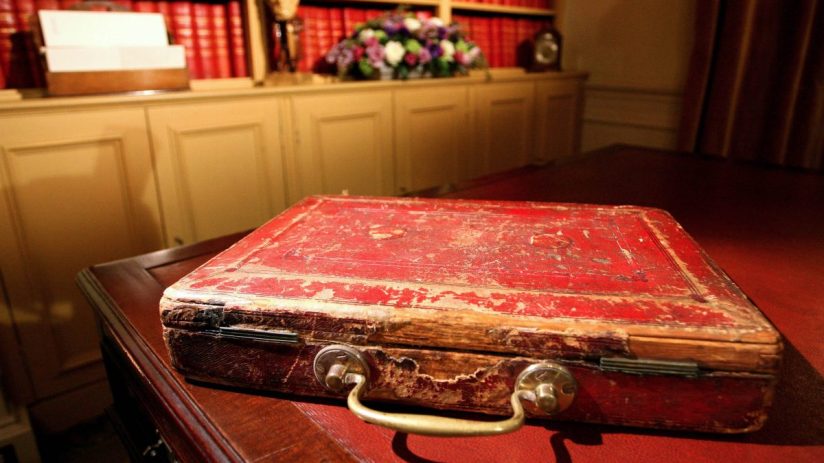 Breaking news update banner with headline space on a digital screen background, suitable for a business news website