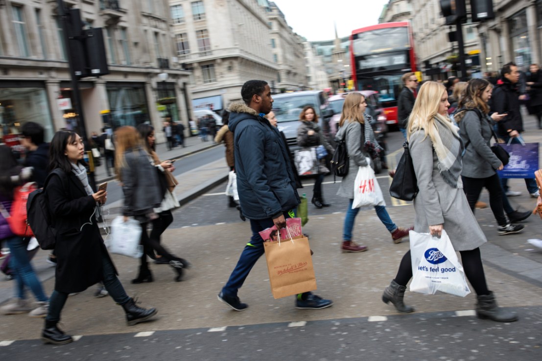 UK footfall has fallen once again as the Budget hits confidence