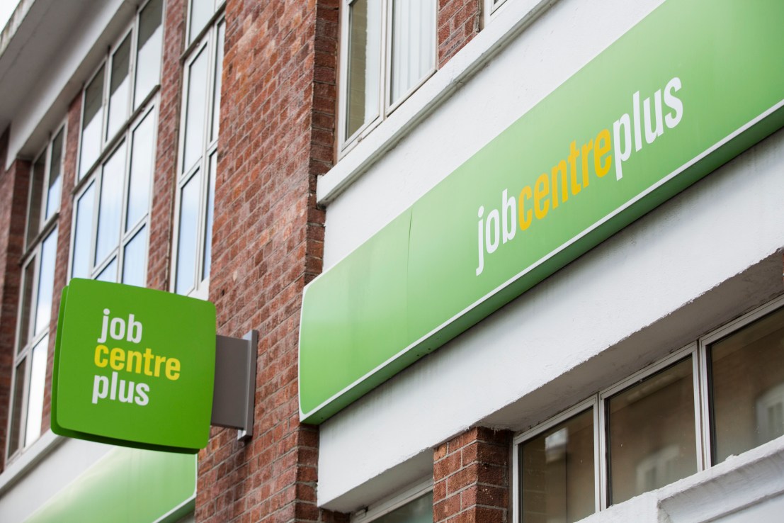 LONDON, ENGLAND - MAY 03: A Job Centre in Westminster on May 3, 2016 in London, England. The Resolution Foundation, chaired by former Conservative Minister David Willets, has said the Government's benefit reform has "veered off track" due to cost-cutting.  They say that 2.5 million families could be worse off, some by over ��3,000 a year. Universal Credit is a single payment and replaces six current benefits, including Jobseeker's Allowance and Employment and Support Allowance. (Photo by Jack Taylor/Getty Images)