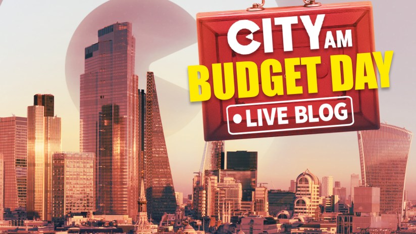 Budget discussion live blog with financial charts and graphs displaying economic data and analysis