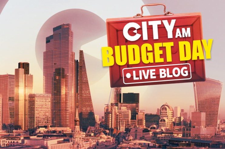 Budget discussion live blog with financial charts and graphs displaying economic data and analysis