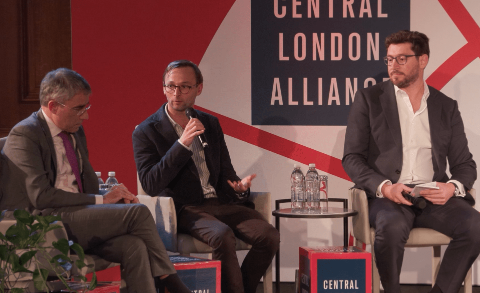 Panel 6: The Property, Planning and Infrastructure with Alexander Jan, Micheal Forward and Andrew Hilston (from left to right)