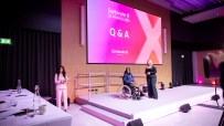 SantanderX 2023 event showcasing innovation and entrepreneurship with speakers, attendees, and interactive sessions