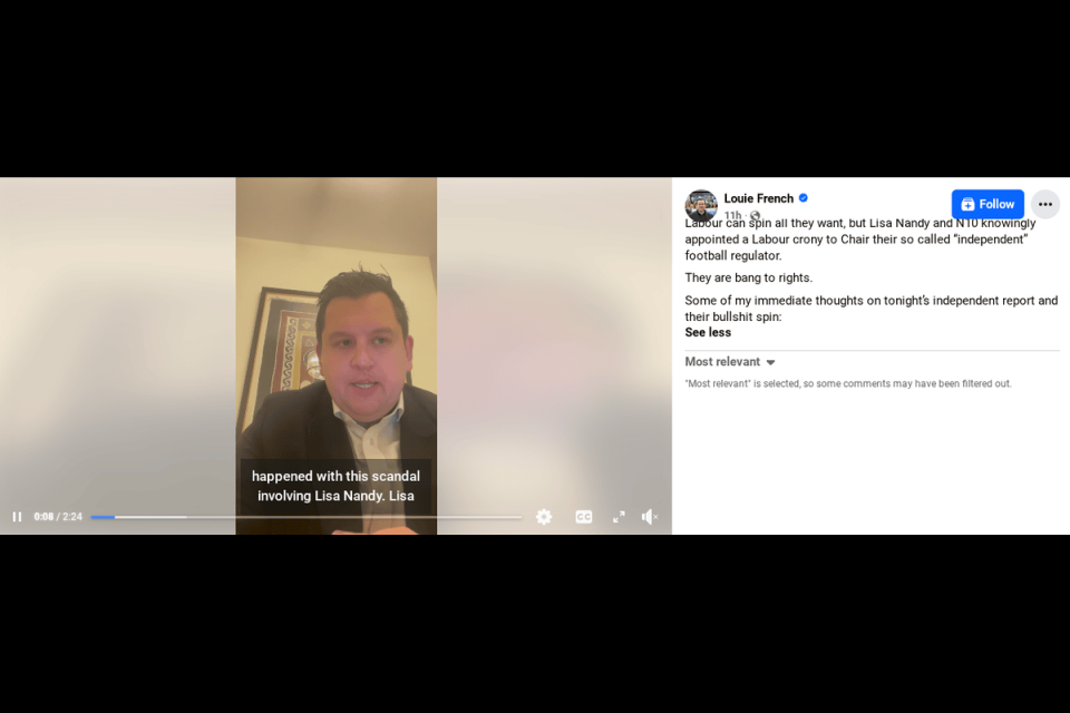 Screenshot of a news article with a publication date in November 2025 on a general topic for a business website