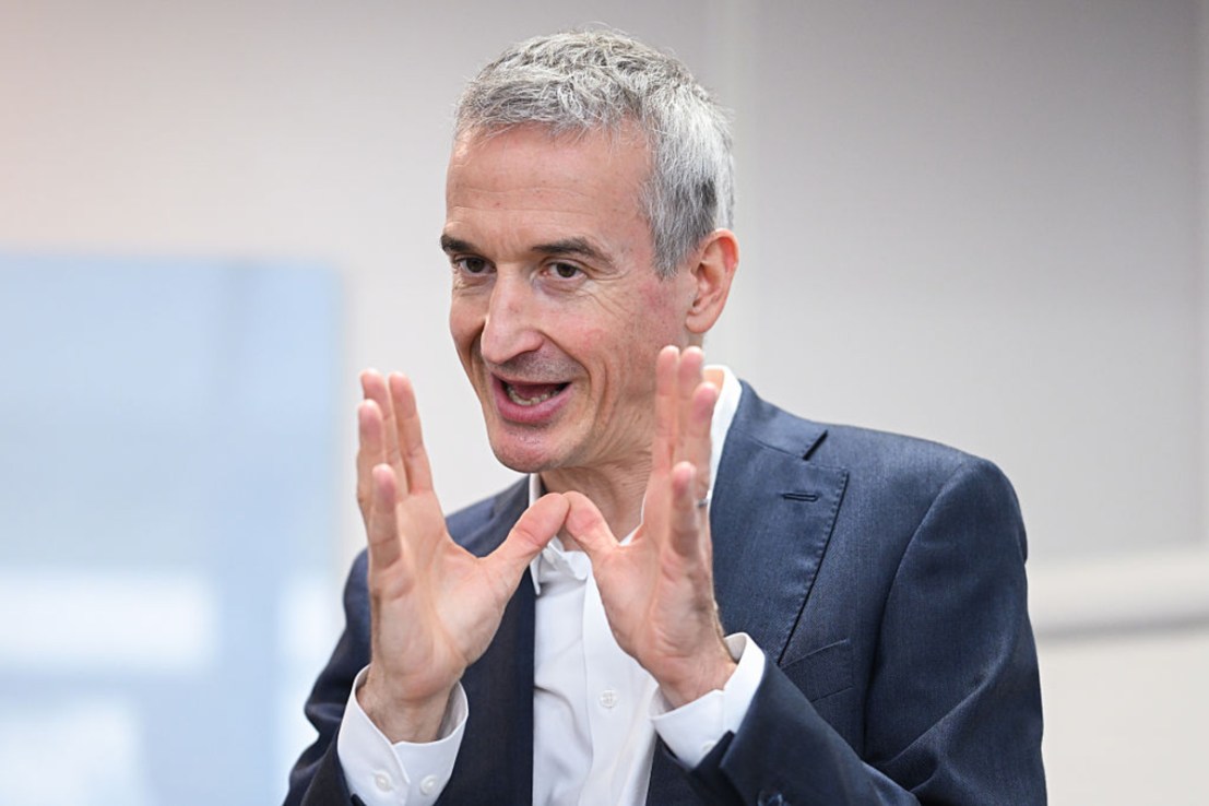 Eurotunnel boss Yann Leriche (Photo by Jaimi Joy)