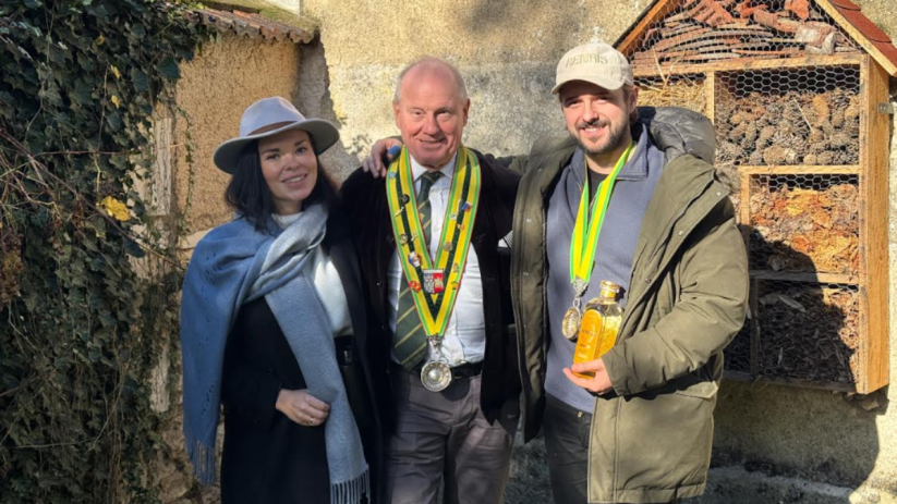 Breaking news event capturing a significant moment in a bustling city, with diverse people and vibrant urban activity.