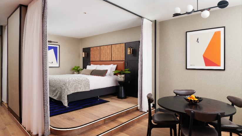 Malmaison York hotel exterior showcasing modern architecture and stylish design in a bustling city environment