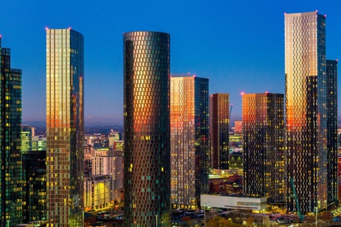 Manchester city centre has been booming in recent years.