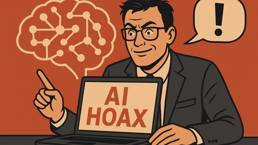 AI-generated artwork depicting futuristic technology concepts in a business setting, highlighting innovation and creativity