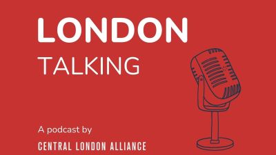 CLA Podcast Cover showcasing podcast theme and title on a vibrant background for a business news website feature