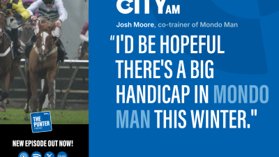 Cityscape skyline under clear blue skies, highlighting modern architecture and iconic landmarks in a bustling urban enviro...