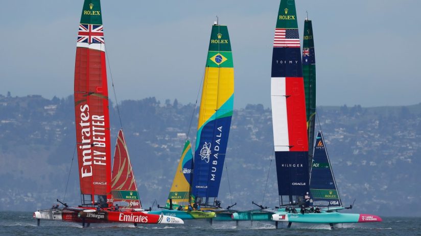 Getty Images logo with business news theme, showcasing corporate trends analysis in a professional setting