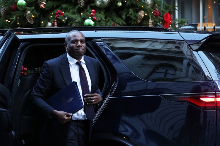 David Lammy Photo by Dan Kitwood/Getty Images