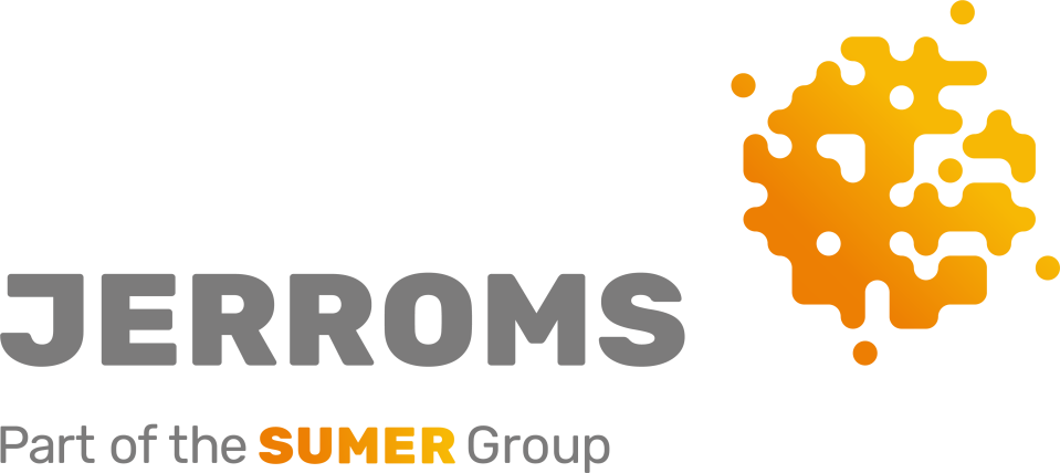 Jerroms COL 1 business meeting with executives discussing financial strategies in a modern conference room setting