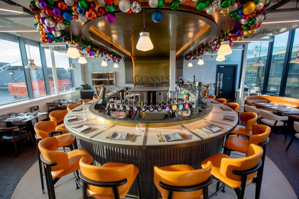 Open gate on December 1st with clear skies, setting the scene for a significant event on a busy business day