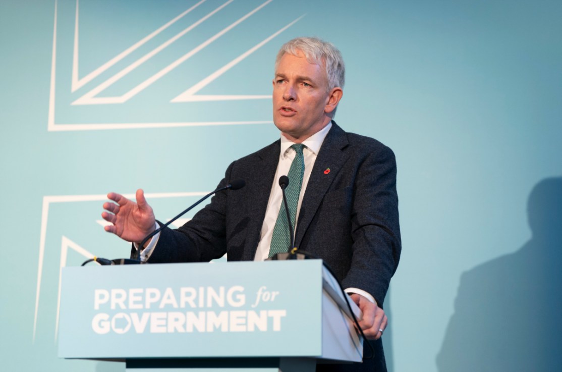 Reform's Danny Kruger unveiled plans to overhaul the civil service. Whitley/PA