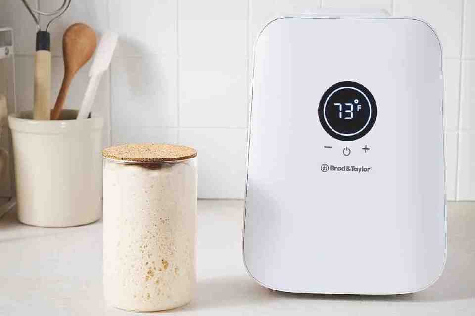 Freshly baked artisan bread loaf with golden crust on a rustic wooden table, highlighting traditional baking techniques.