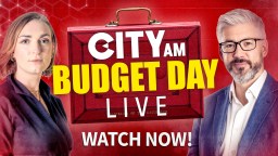 Politicians discussing financial plans on Budget Day in a government building, emphasizing economic strategies and fiscal ...