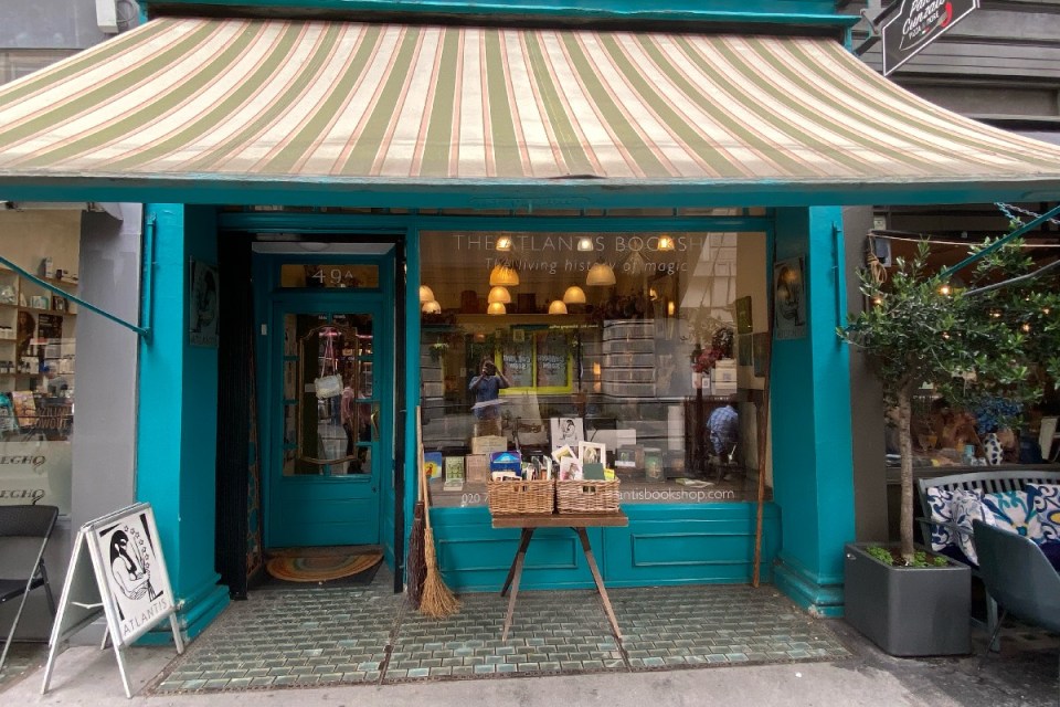 Occult-themed scene with mystical symbols and artifacts, enhancing the ambiance of an enigmatic and mysterious setting