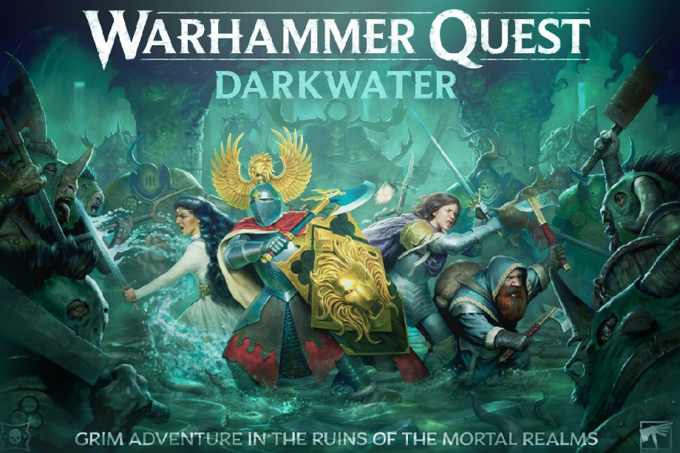Christmas gifts 2025: Warhammer QuestAdventurous explorer navigating a challenging quest in a dense forest, symbolizing perseverance and discovery