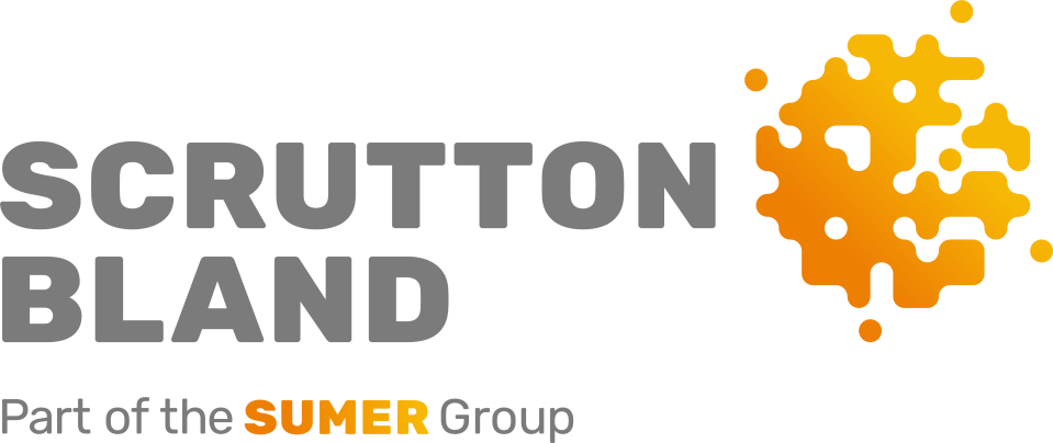 Scrutton Bland office building exterior with corporate signage and modern architecture in a business district setting