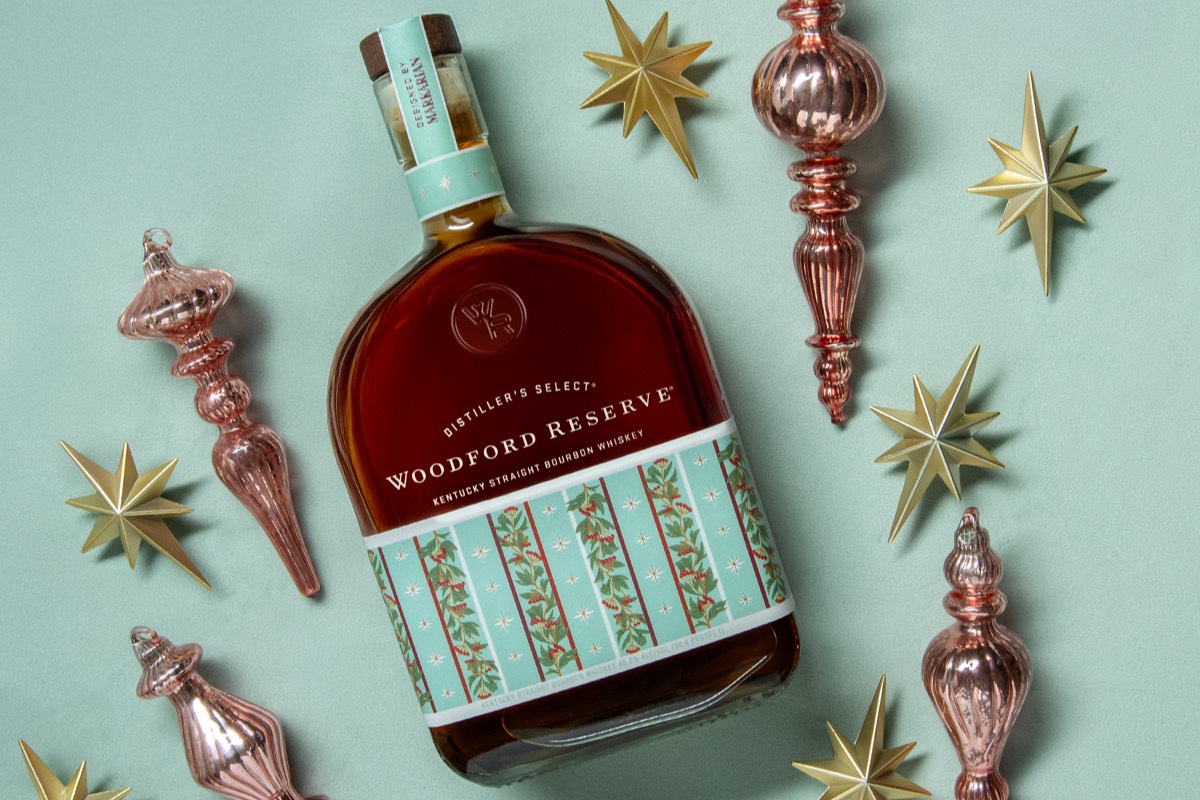 Woodford Reserve teams up with fashion house Markarian for 2025 holiday bottle